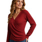 🌸Hot Sale 50% OFF💖Women's Crossover V-Neck Knit Sweater