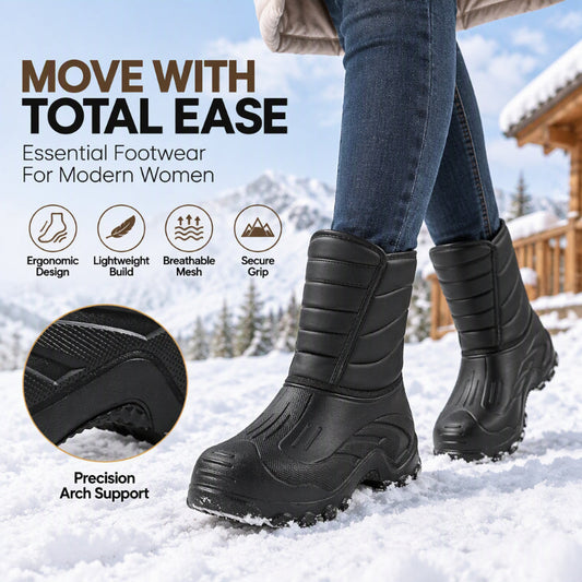 🌸Hot Sale 50% OFF💖Unisex Plush-Lined Waterproof Snow Boots