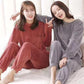 🌸Hot Sale 50% OFF💖Women’s Loose Warm Coral Plush Pajamas Set