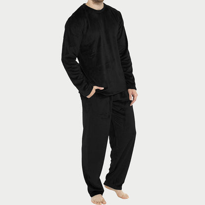 🖤Black Friday Sale:50% OFF🖤Men's Cozy Thermal Velvet Pajama Set