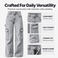 🌸Hot Sale 50% OFF💖Women's High-Waisted Stretch Denim Cargo Pants