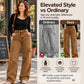 🌸Hot Sale 50% OFF💖Women's High-Waisted Stretch Denim Cargo Pants