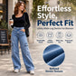 🌸Hot Sale 50% OFF💖Women's High-Waisted Stretch Denim Cargo Pants