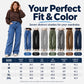 🌸Hot Sale 50% OFF💖Women's High-Waisted Stretch Denim Cargo Pants