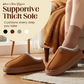 🖤Black Friday Hot Sale 50% OFF♟️Women’s Winter Closed Back House Slippers, Plush Fleece Lined, Thick Non-Slip Sole, Warm Cozy Indoor Home Slippers🥾