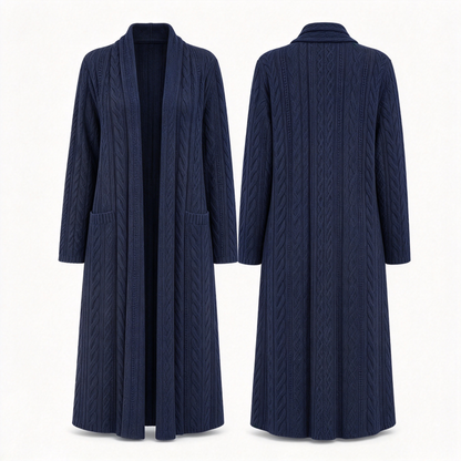 💖Black Friday Mega Deal – 50% off!💖 🍁 Casual Solid Color Long Knit Cardigan Sweater