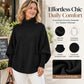 ❄️🧶 Women's Turtleneck Batwing Sleeve Sweater | Cozy Warmth, Flattering Drape – Chic & Comfy for Cold Days ✨