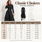 💖Black Friday Mega Deal – 50% off!💖💜Free Shipping🖤Women's Elegant Longline Coat and Wide-Leg Pants Set