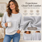 🌸Hot Sale 50% OFF💖Women's Casual Batwing Sleeve Sweater