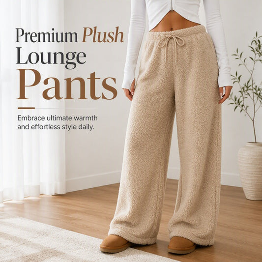 Women's Loose Cozy Warm Lounge Pants