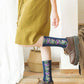 🌸Vintage Embroidered Women's Socks🌸-5 pairs Vintage Embroidered Floral Socks