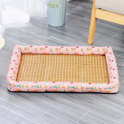 Promotion 49% OFF - Ice Rattan Cooler Bed for Cats/Dogs