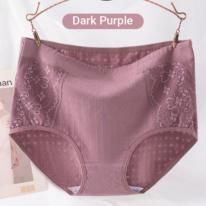 [Gift For Her] Women's Soft Cotton High Waist Breathable Underwear
