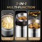 ✨Multi-Function Large Capacity Stainless Steel Oil Filter Container